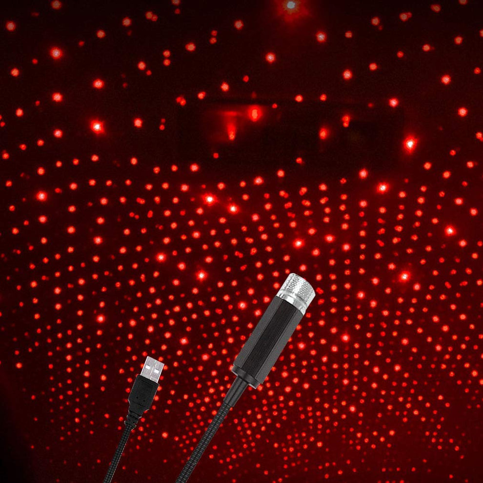 LED Car Roof Star Light Projector – Galaxy Atmosphere Ceiling Lamp