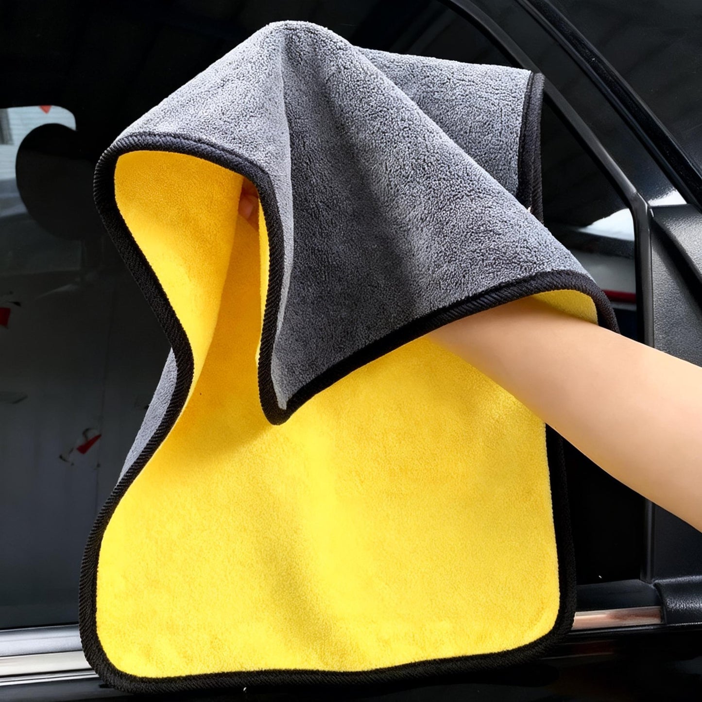 Microfiber Auto Detailing Towels – Ultra-Thick Drying Cloth