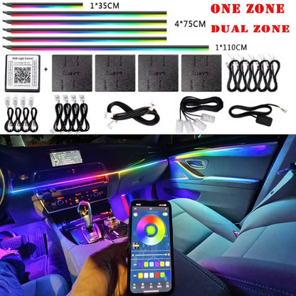 Universal Acrylic LED Ambient Lighting Kit – App Control RGB