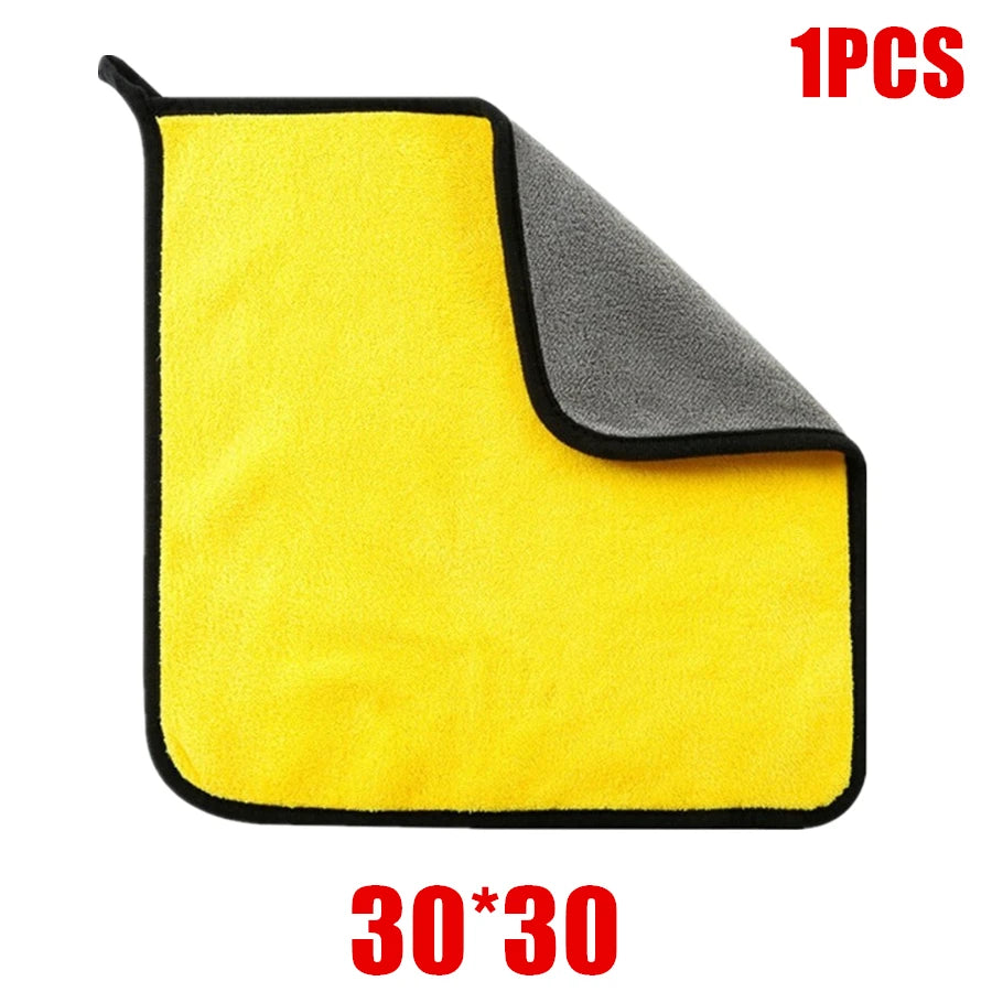 f30dream 30x30cm standard microfiber auto detailing towel scratch-free drying cloth