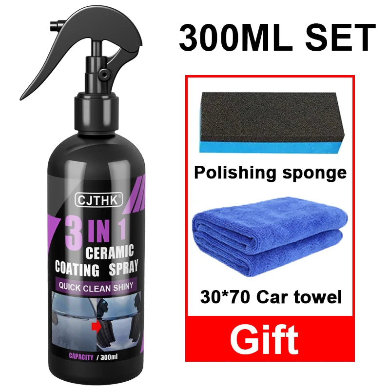f30dream 300ml ceramic nano coating hydrophobic car paint sealant full protection set
