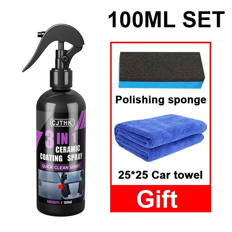 f30dream 100ml ceramic nano coating hydrophobic car paint sealant starter set