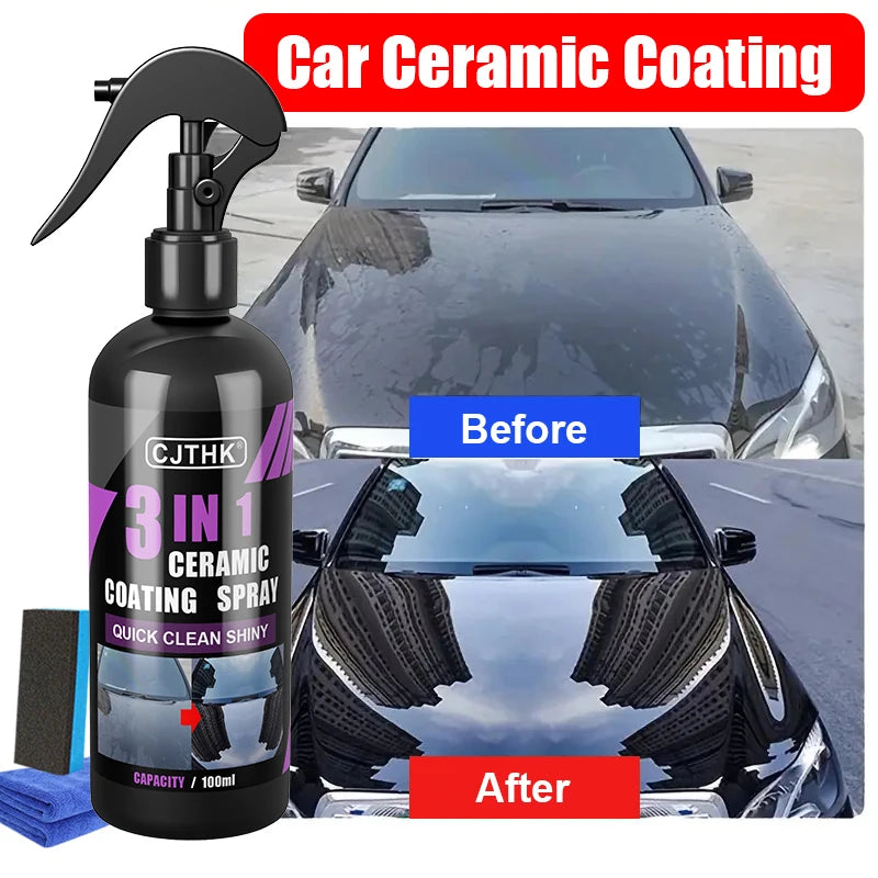 Car Ceramic Nano Coating – Hydrophobic Scratch Resistant Sealant