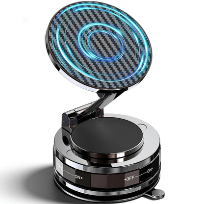 f30dream Track Edition Black 360° adjustable magnetic car phone holder with vacuum suction dashboard mount